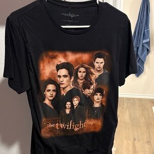 Black Twilight Saga Graphic T-Shirt